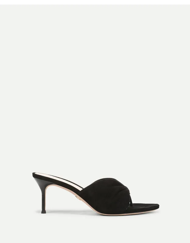 Tullia Suede Mid-heel Sandals
