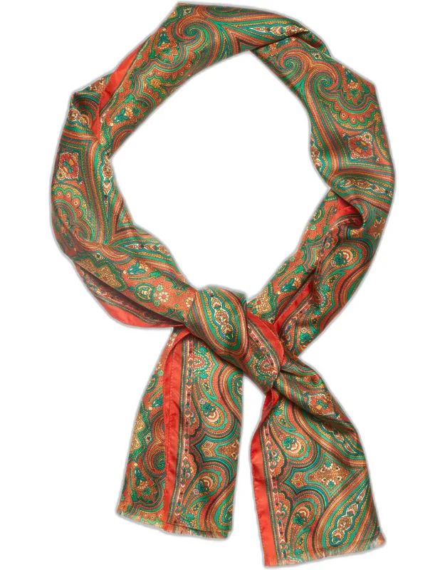 100% Silk Scarf Designer Accessories