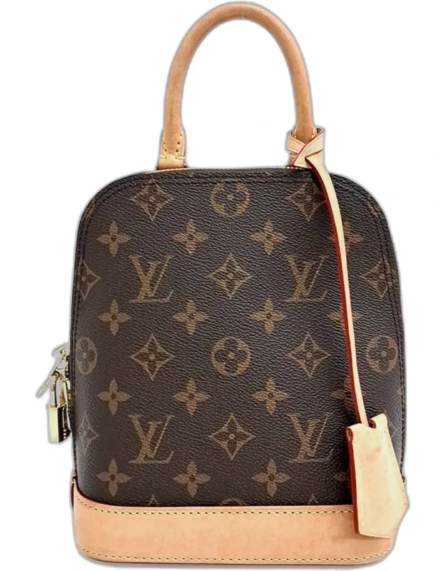 Coated Canvas Monogram Alma Backpack