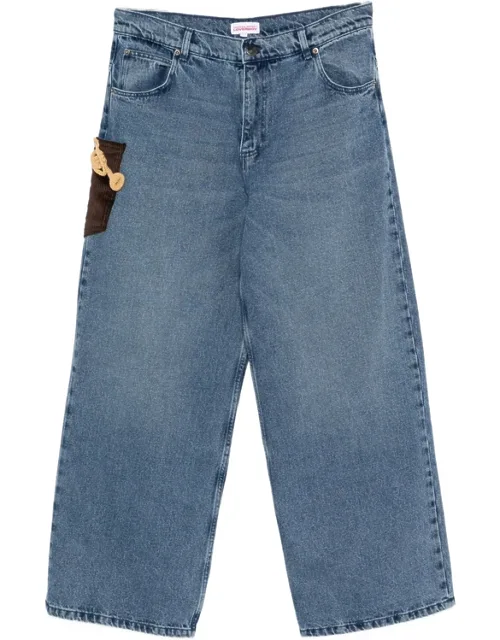 Crochet-trumpet Jeans