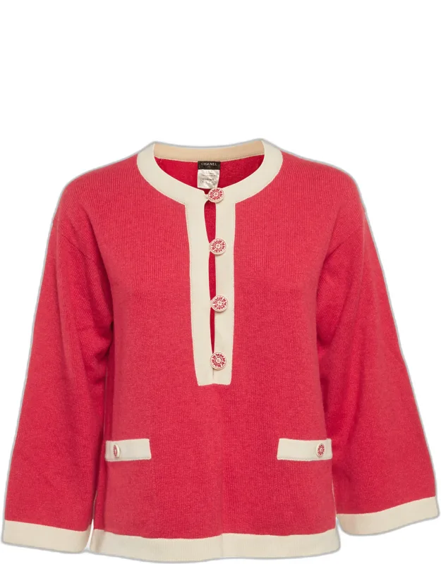 Cashmere Half-placket Sweater