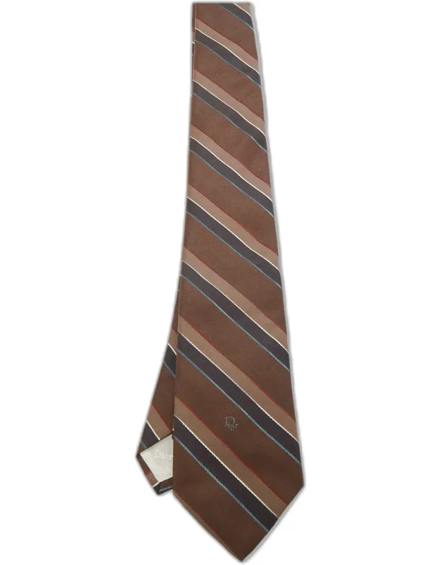 Vintage Diagonal Striped Classic Tie