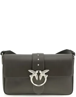 Shoulder Bag With Rectangular Shape And Flap Closure