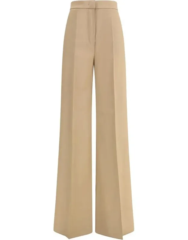 Fernet Pants With High-waisted Silhouette And Straight Hem