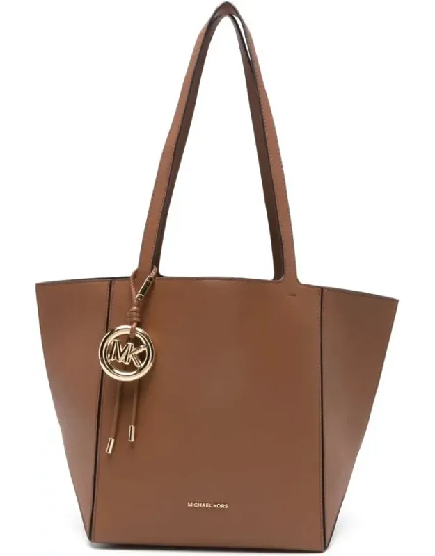 Jordi Logo Tote Bag In Leather