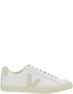 Esplar Low Top Sneakers With Logo Detail On The Side And Logo Lettering On The Heel In Leather