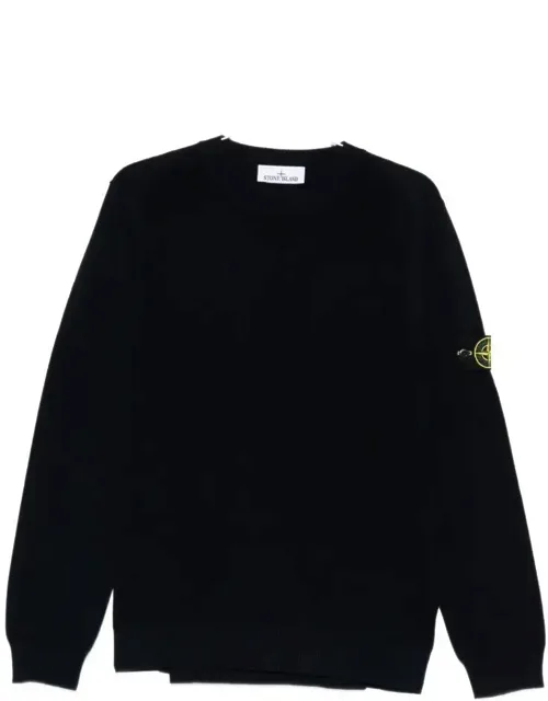 Sweater With Long Sleeves And Ribbed Trims