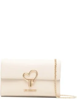 Bag With Gold-tone Hardware And Heart Detail