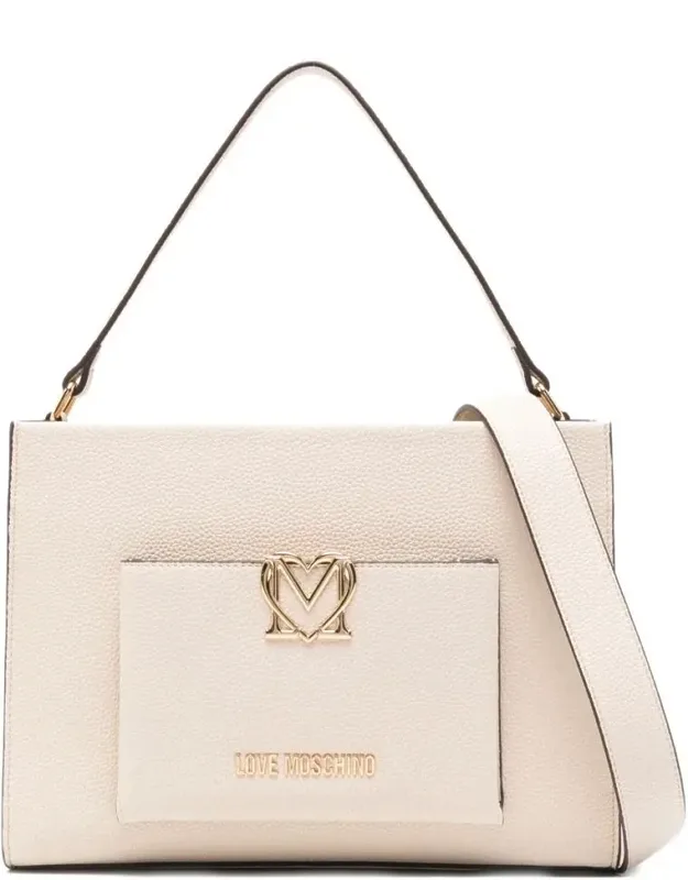 Bag With Top Handle And Front Pocket