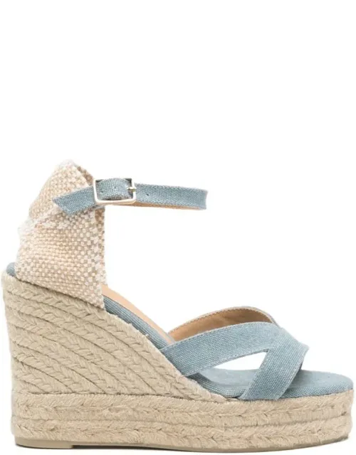 Wedge Sandals In Jute