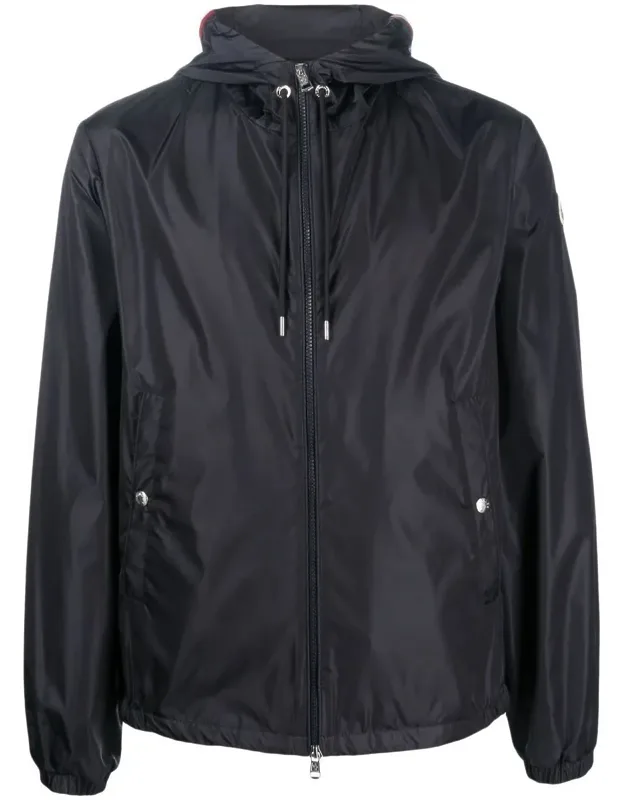 Zip-up Waterproof Jacket With Hood