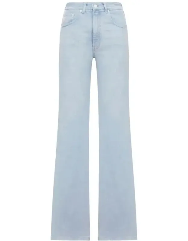 Light Blue Flared Jeans