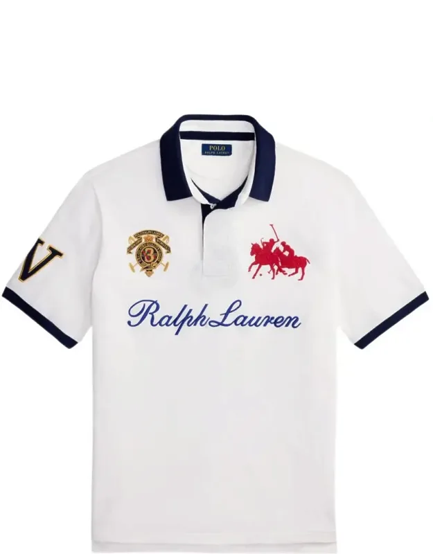 Cotton Polo Shirt With Embroidery