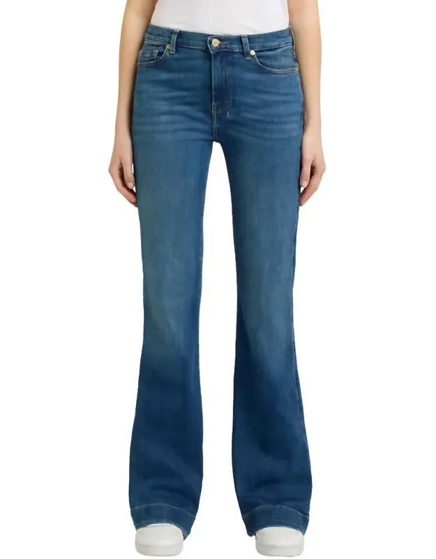 Slim Illusion Dojo Flare Leg Jeans