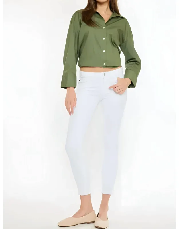 Midrise Ankle Jeans