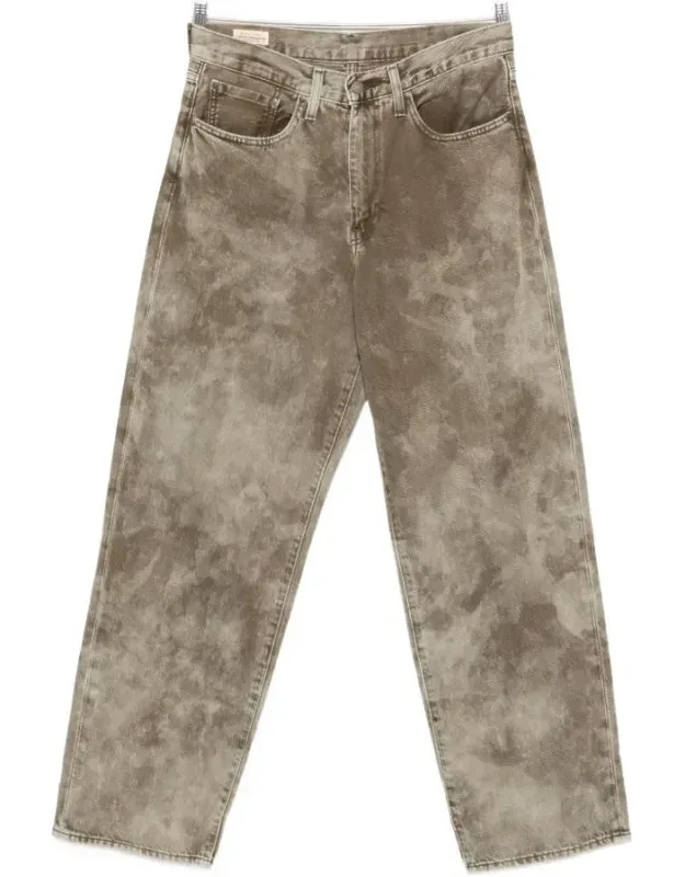 Jeans With Five Pockets And Belt Loops