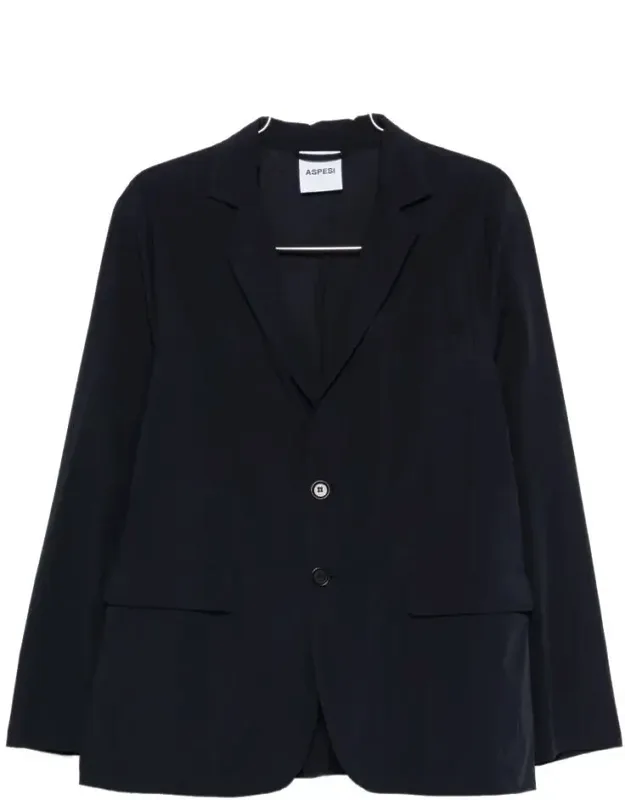 Jacket With Notched Lapels And Two-button Fastening