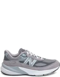 New Balance Sneaker With Suede Inserts And Lace-up Closure