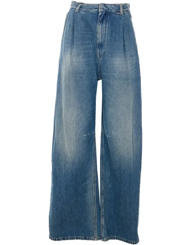 Jeans, High Waist, Loose Fit