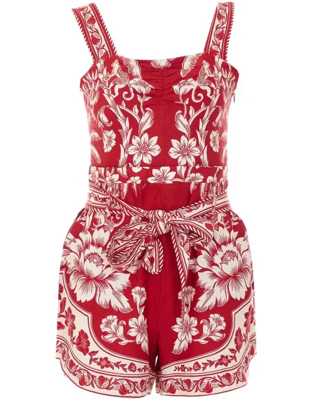 Guanacaste Gasthering Dress With Lateral Zip Closure And Belt