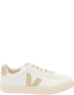 Sneakers With Logo Details In Leather
