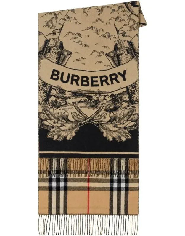 Reversible Scarf In Cashmere