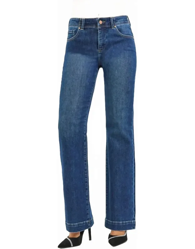Curvy Tummy Control High Rise Bootcut Jeans