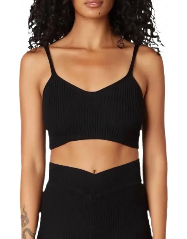 Ribbed Sweater Bralette