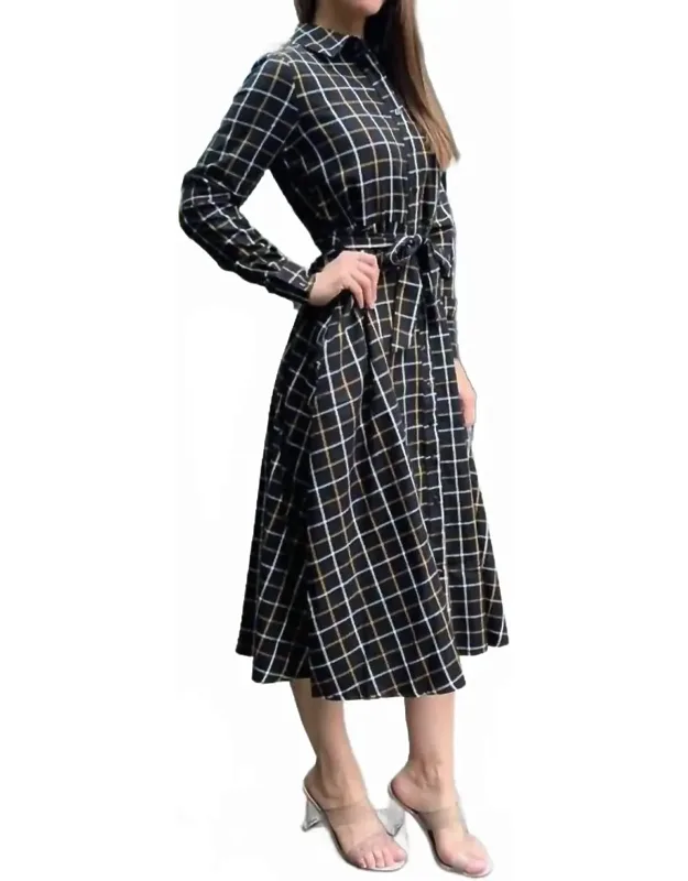 Plaid Dress