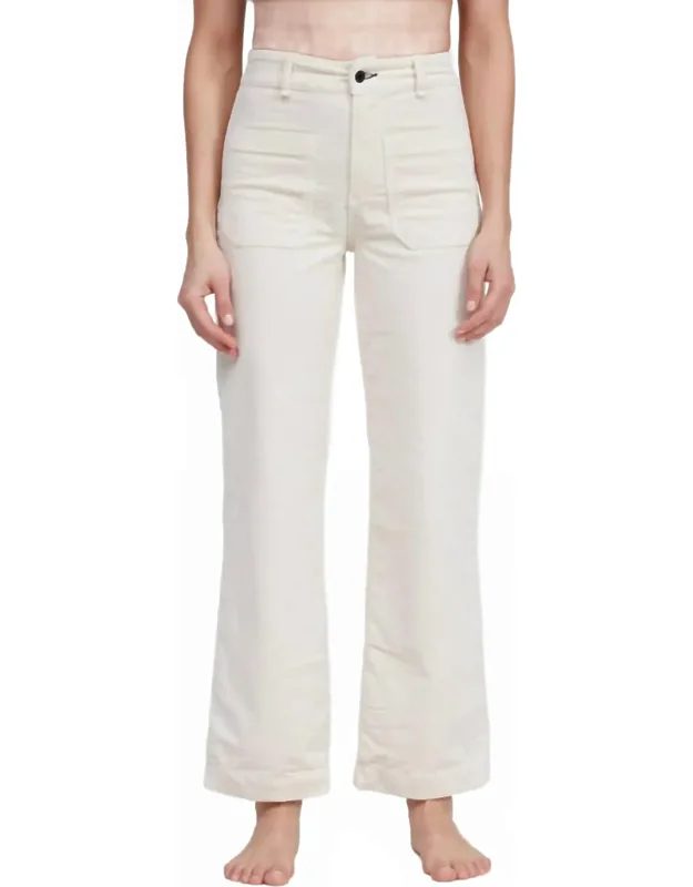 Corduroy Sailor Pants