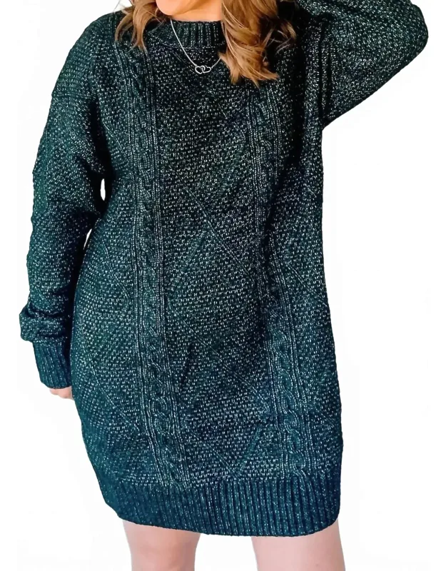 Long Sleeve Sweater Dress