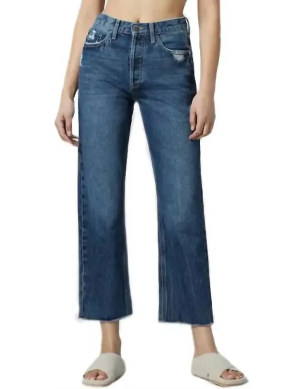 Emilie Straight-leg High Rise Vintage Jeans