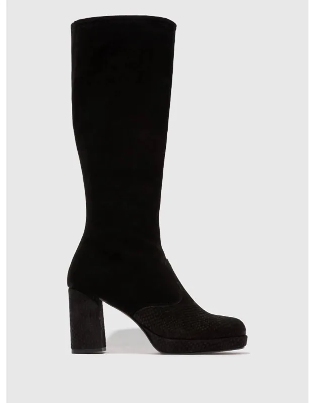 Zip-up Boots