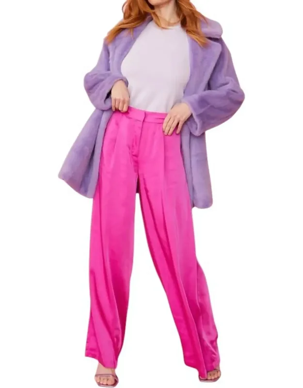 Faux Fur Duchess Coat