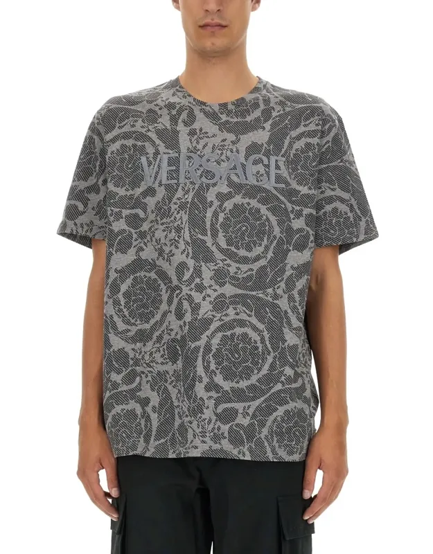 Silhouette Baroque Logo T-shirt