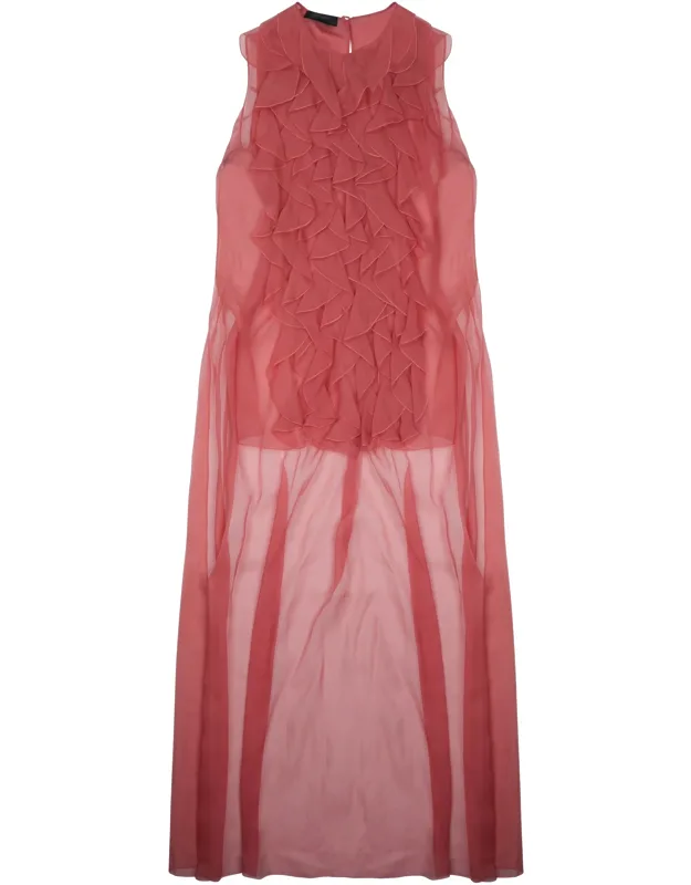 Silk Sleeveless Shirt