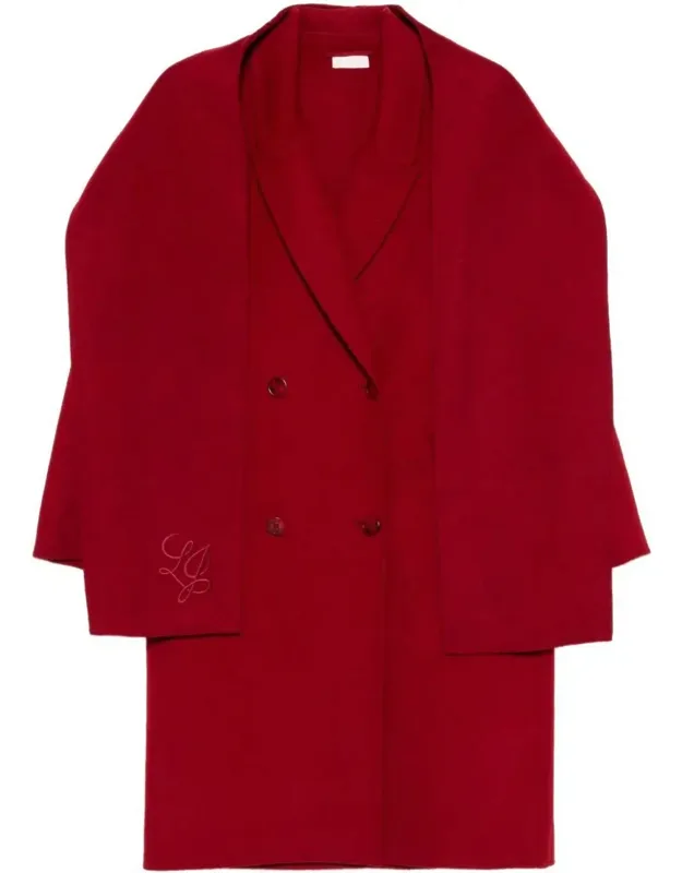Coat With Scarf