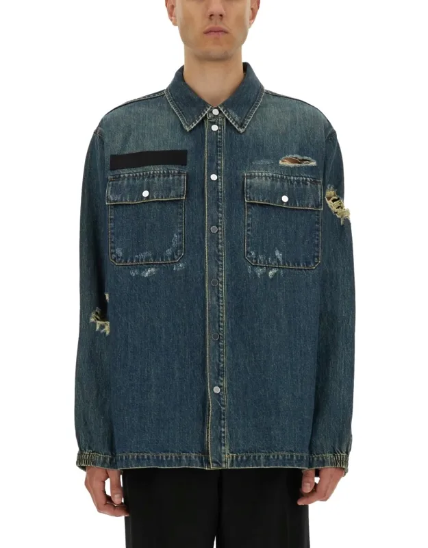 Denim Uniform Shirt
