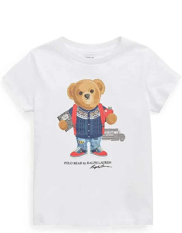 School Bear Logo T-shirt
