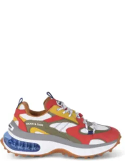Sneakers With Chunky Rubber Sole And Branded Insole