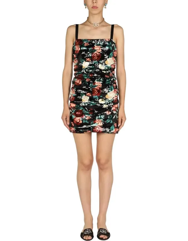Rose Embroidery Dress