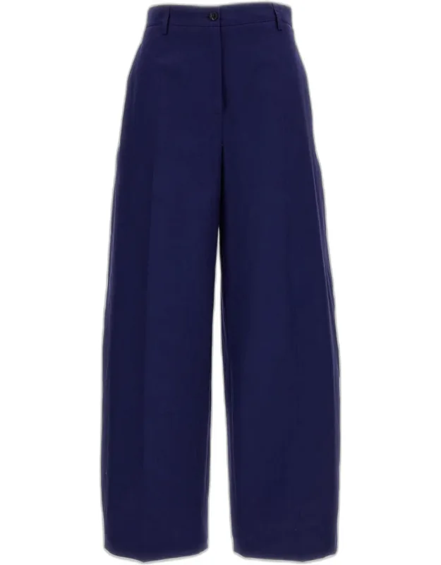 Wide-leg Trousers