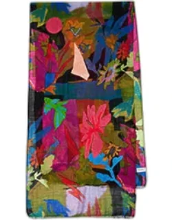 Multicolour Wool Scarf