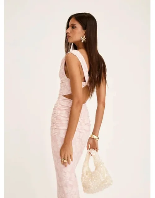 Cowl Neck Maxi Dress