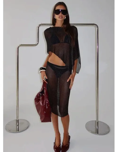 Luminous Midi Skirt