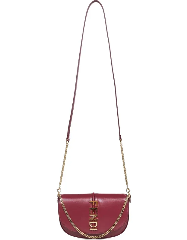 Lettering Flap Tote Bag