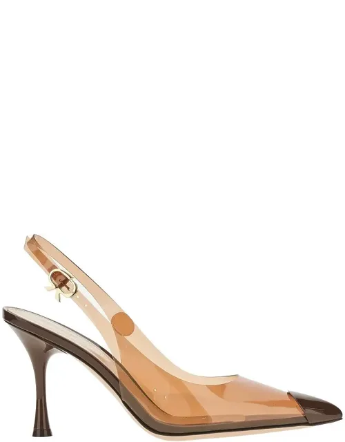 Plexi Slingback Pumps