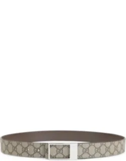 Belt With Adjustable Design And Silver-tone Buckle