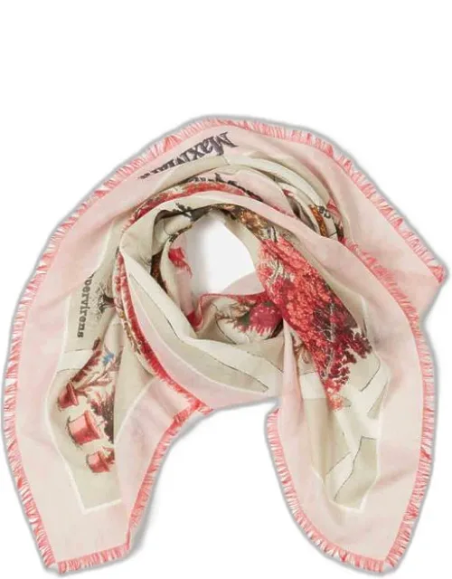 Wool Silk Scarf