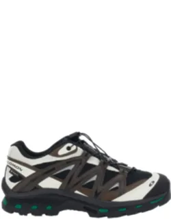Quest Sneakers With Logo Patch And Panelled Design In Tech Fabric